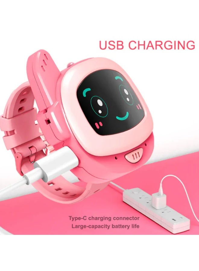 بلو فاير مجموعة ساعتي اتصال لاسلكي (واكي توكي) كهربائية للأطفال - لعبة اتصال 2 في 1 قابلة لإعادة الشحن لمدى طويل مع صوت عالي الوضوح، ووضعين للارتداء (معصم وتعليق)، وغطاء منزلق وشاشة زمنية، مناسبة للأعمار 3 فما فوق - مثالية للأشقاء وأوقات اللعب - Image 2